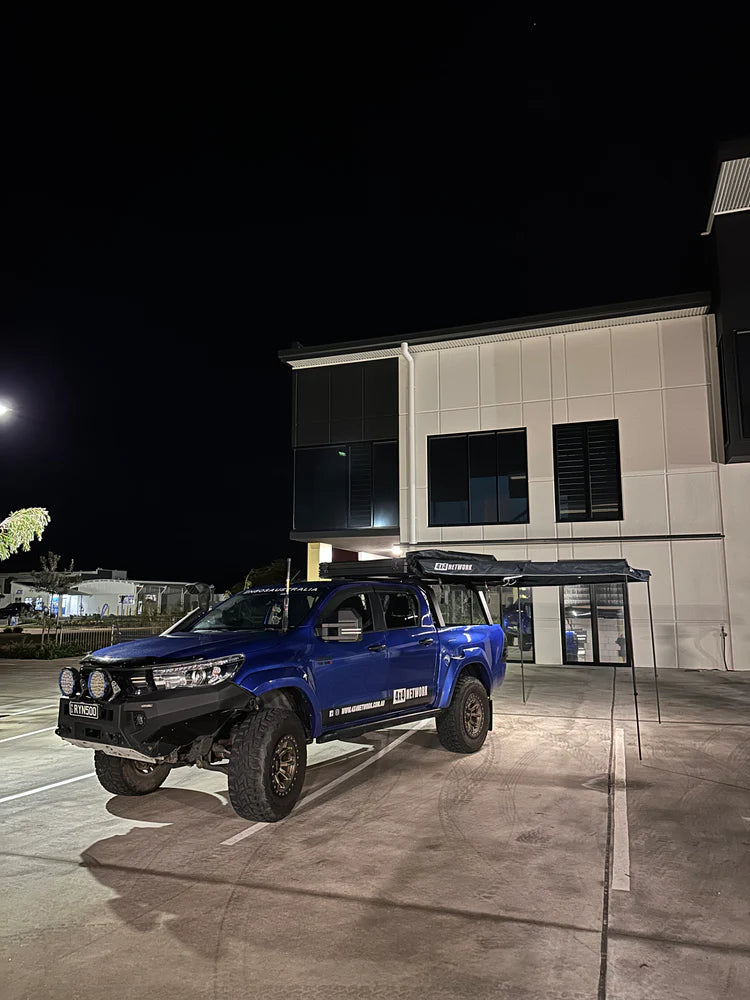 Free Standing SabreWing 270° Awning